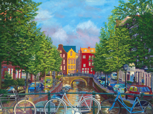 Amsterdam | Tonton Painting | Antonia Vorster