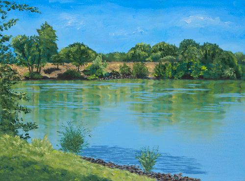 Sacramento River | Tonton Painting | Antonia Vorster