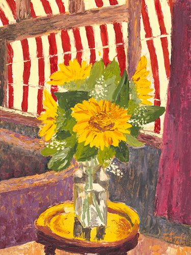 Sunflowers | Tonton Painting | Antonia Vorster